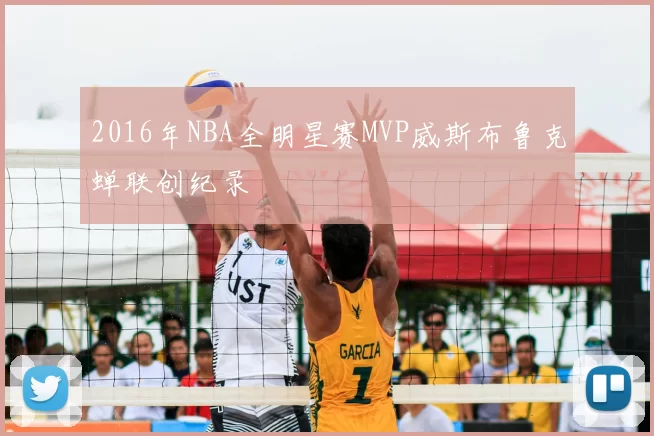 2016年NBA全明星赛MVP威斯布鲁克蝉联创纪录