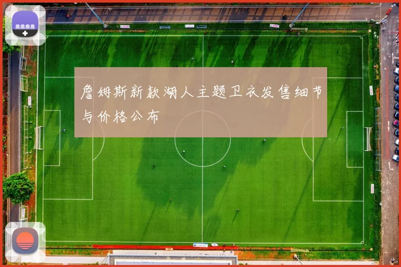 詹姆斯新款湖人主题卫衣发售细节与价格公布